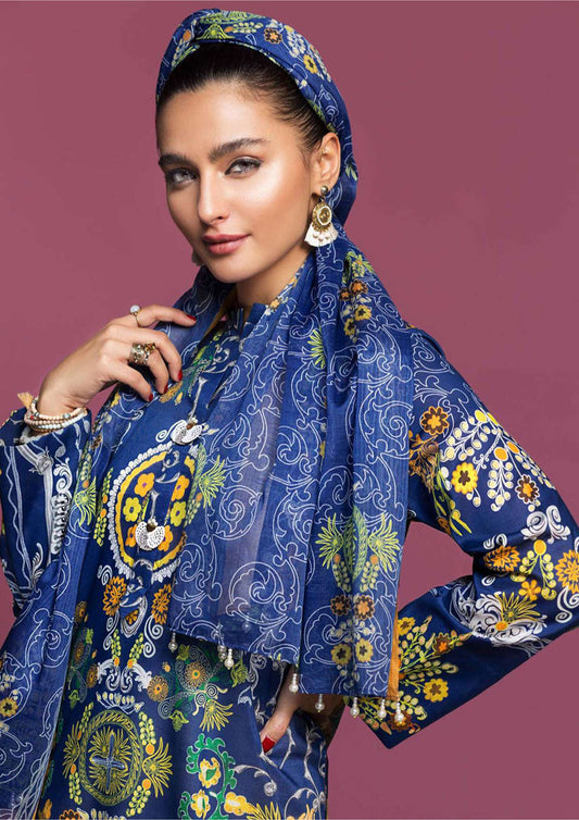 Digital Printed 3PC Suit-ZR095