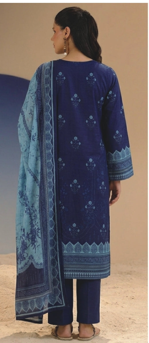 Fancy Printed Lawn 3PC-ZR224