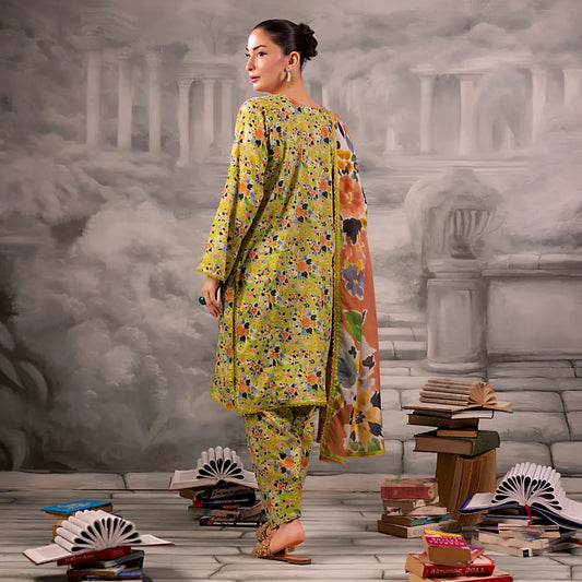 Digital Printed Lawn 3PC-ZR006