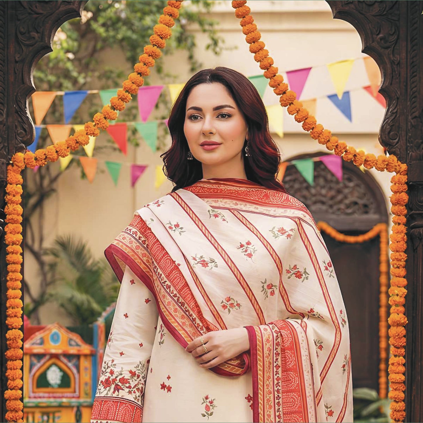Printed Lawn 3PC-ZR047
