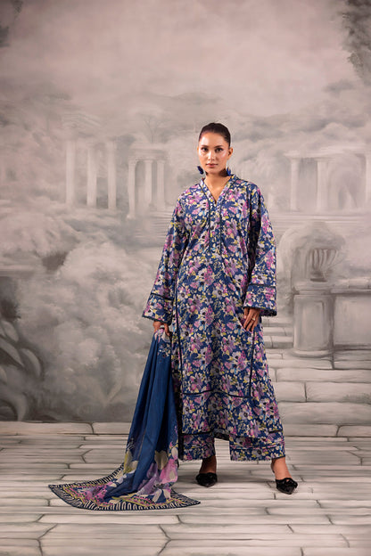 Digital Printed Lawn 3PC-ZR001