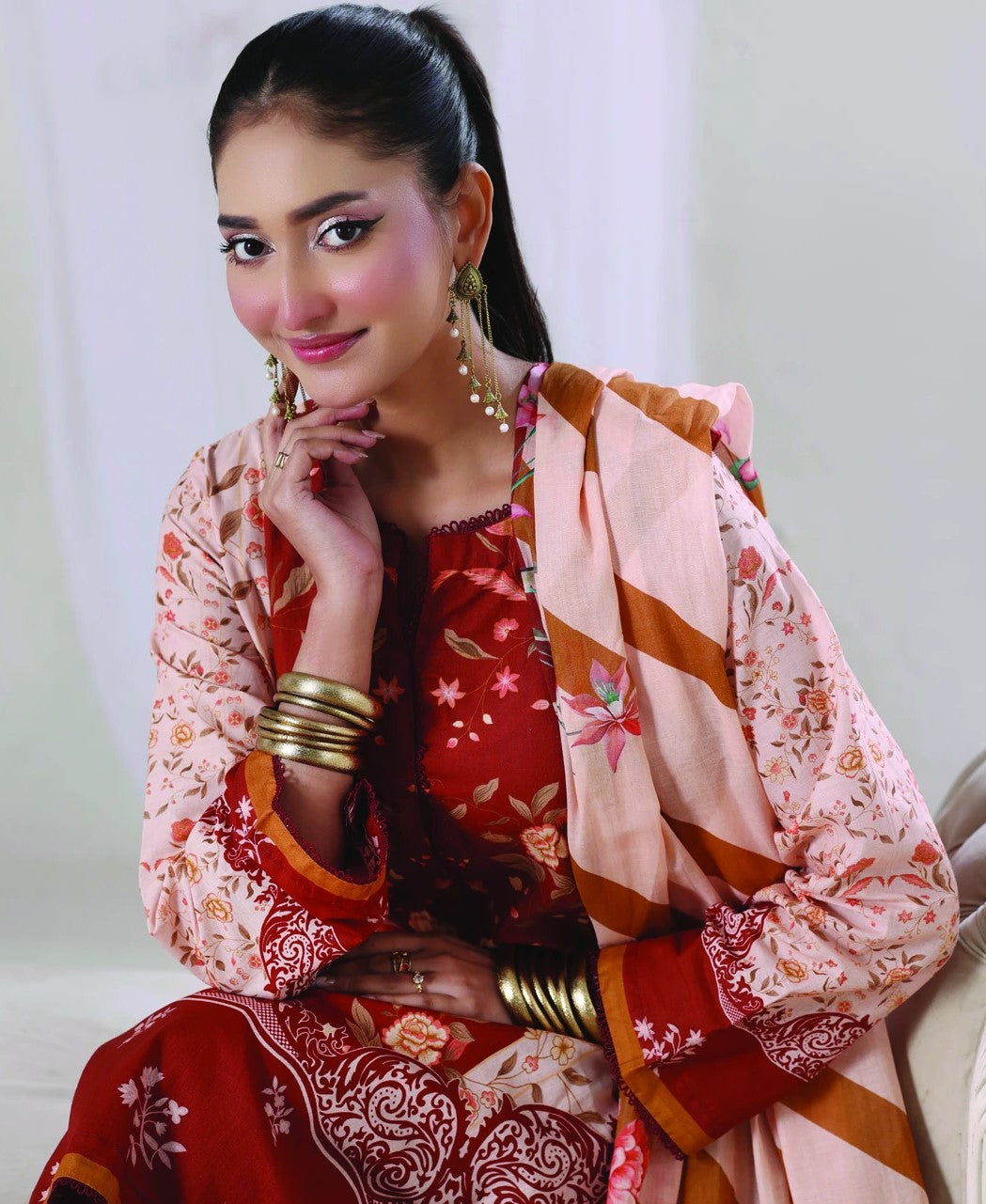Digital Printed Lawn 3PC-ZR178