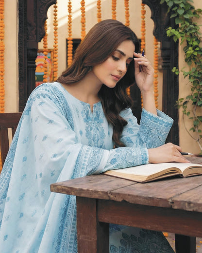 Printed Lawn 3PC-ZR048