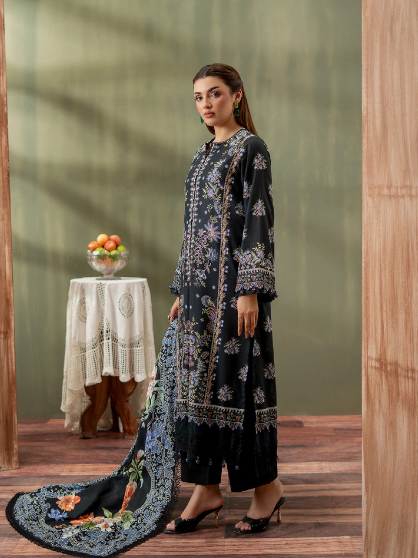 Premium Printed Lawn 3PC-ZR027