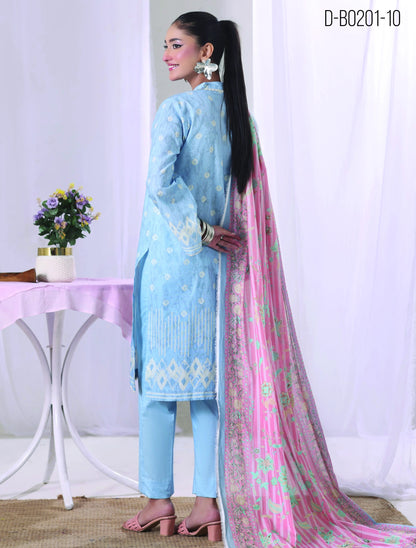 Digital Printed Lawn 3PC-ZR181