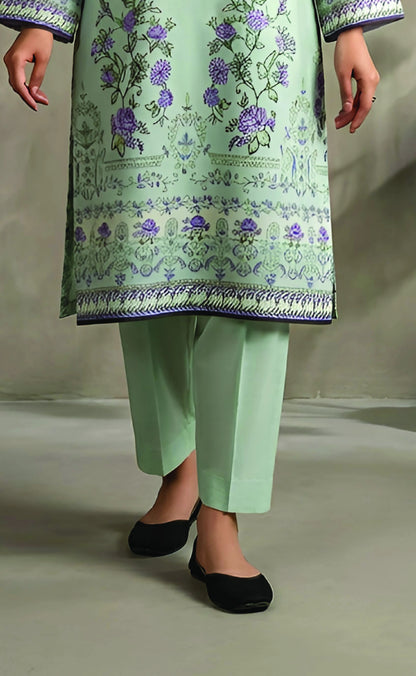 Digital Printed 3PC Lawn Suit-ZR122
