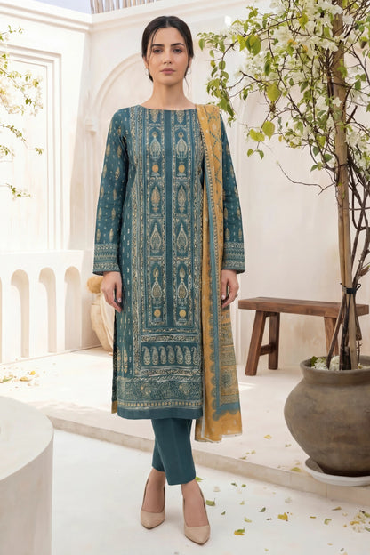 Printed Lawn 3PC-ZR033