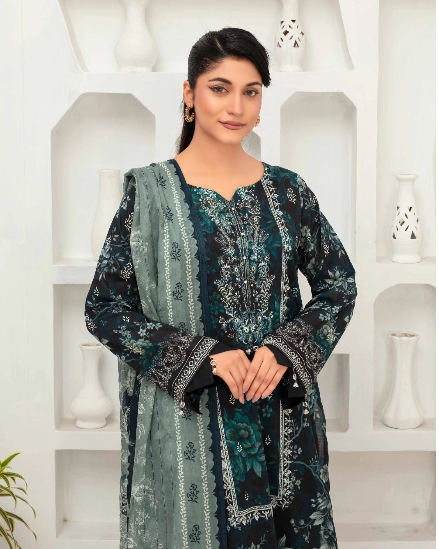 Digital Printed Lawn 3PC-ZR175