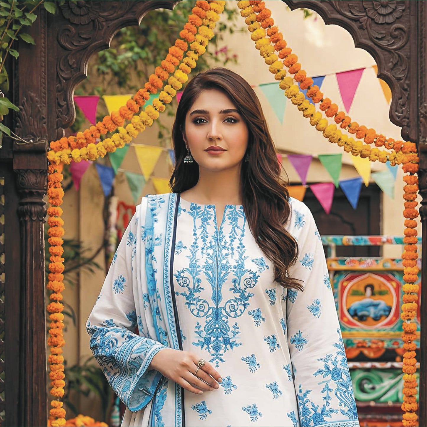 Printed Lawn 3PC-ZR044