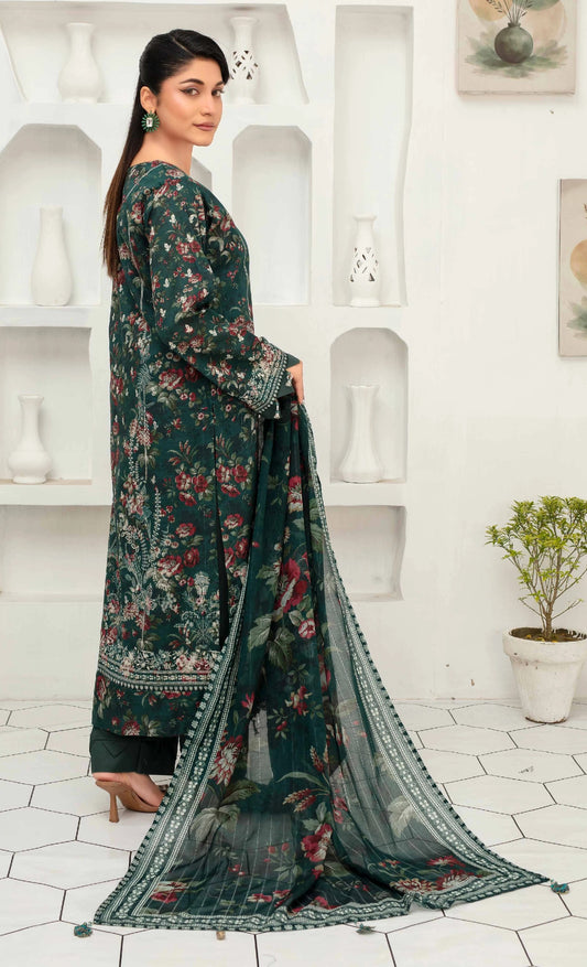 Digital Printed Lawn 3PC-ZR174