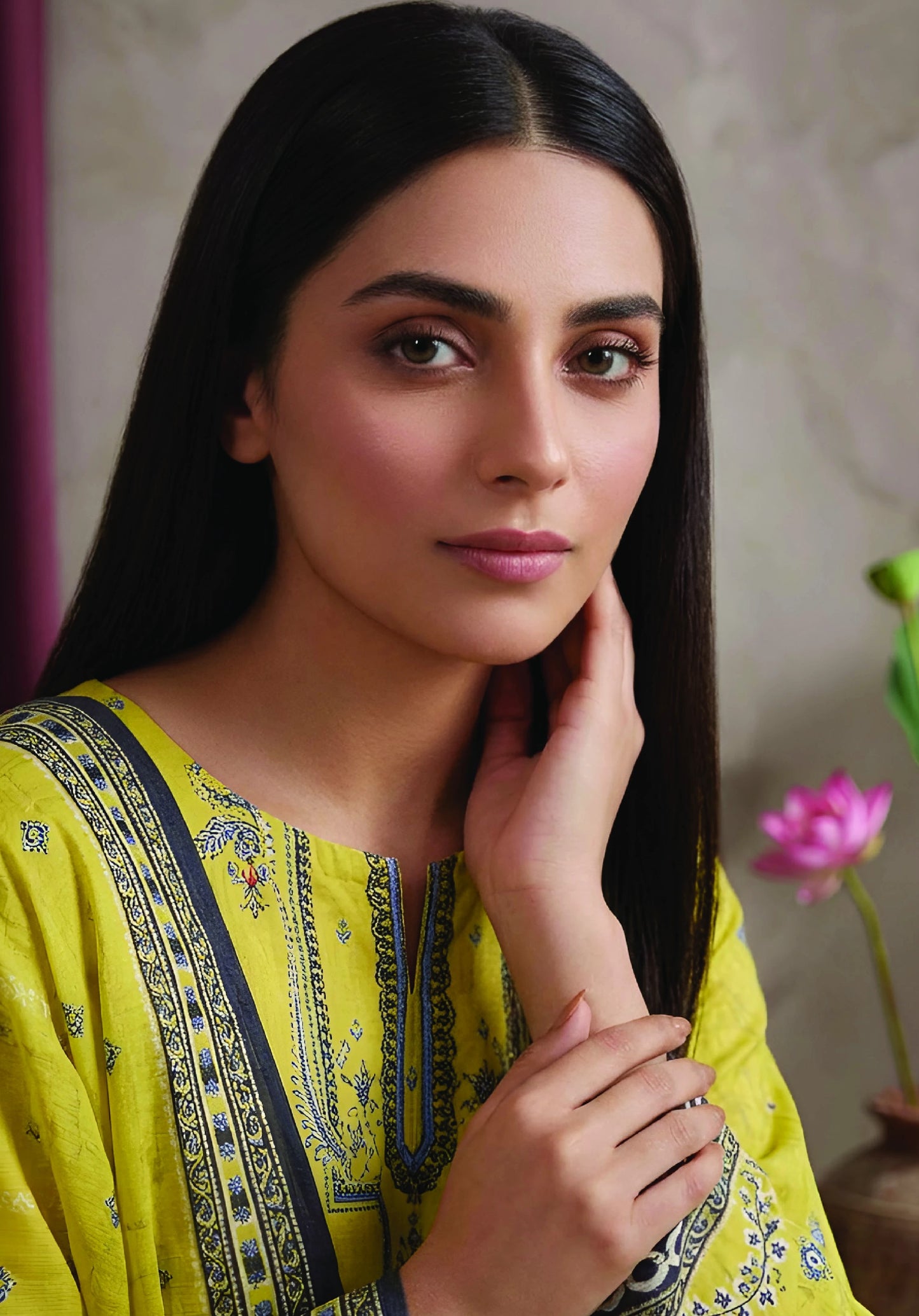 Digital Printed 3PC Lawn Suit-ZR114