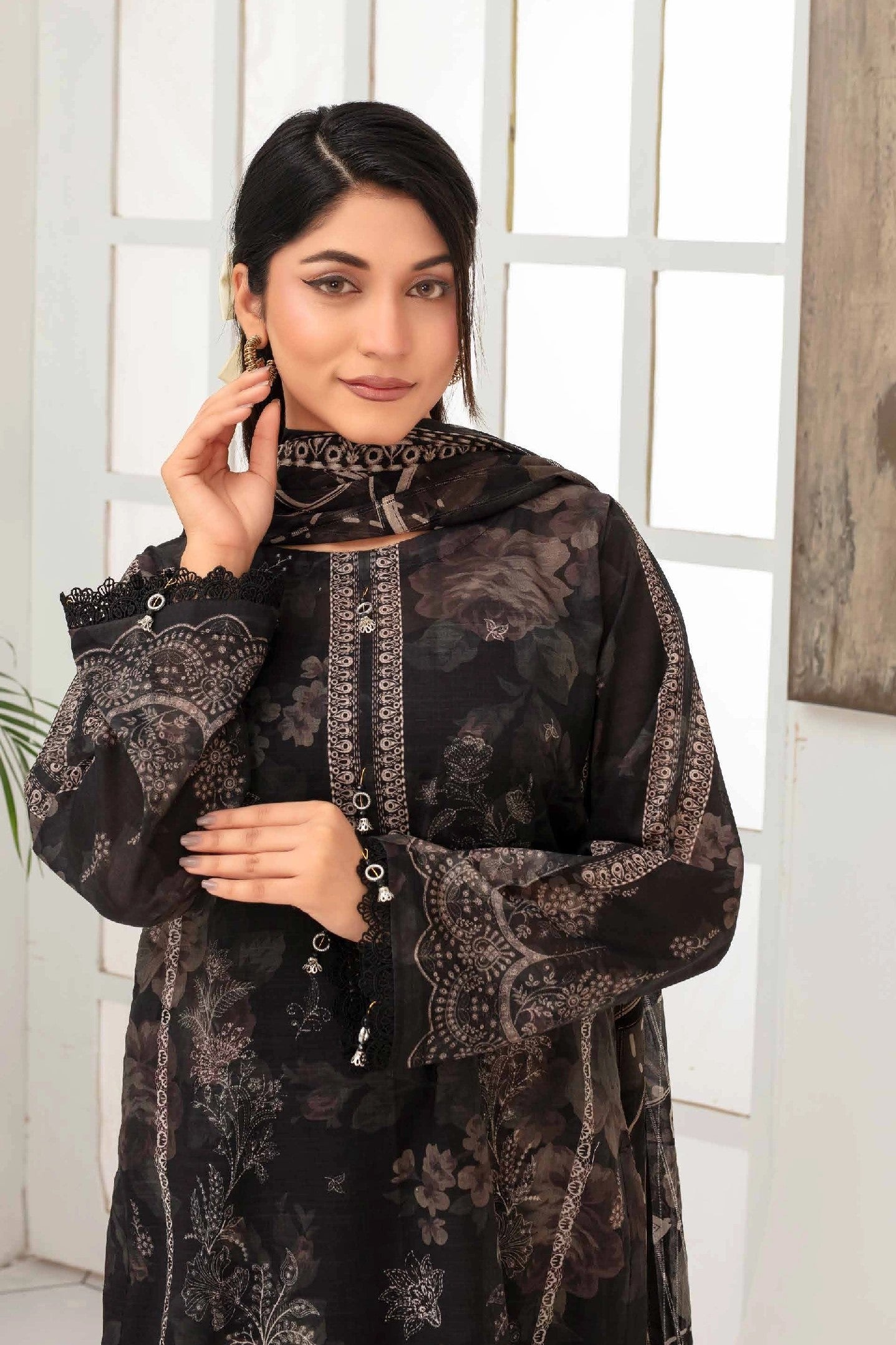 Digital Printed Lawn 3PC-ZR173