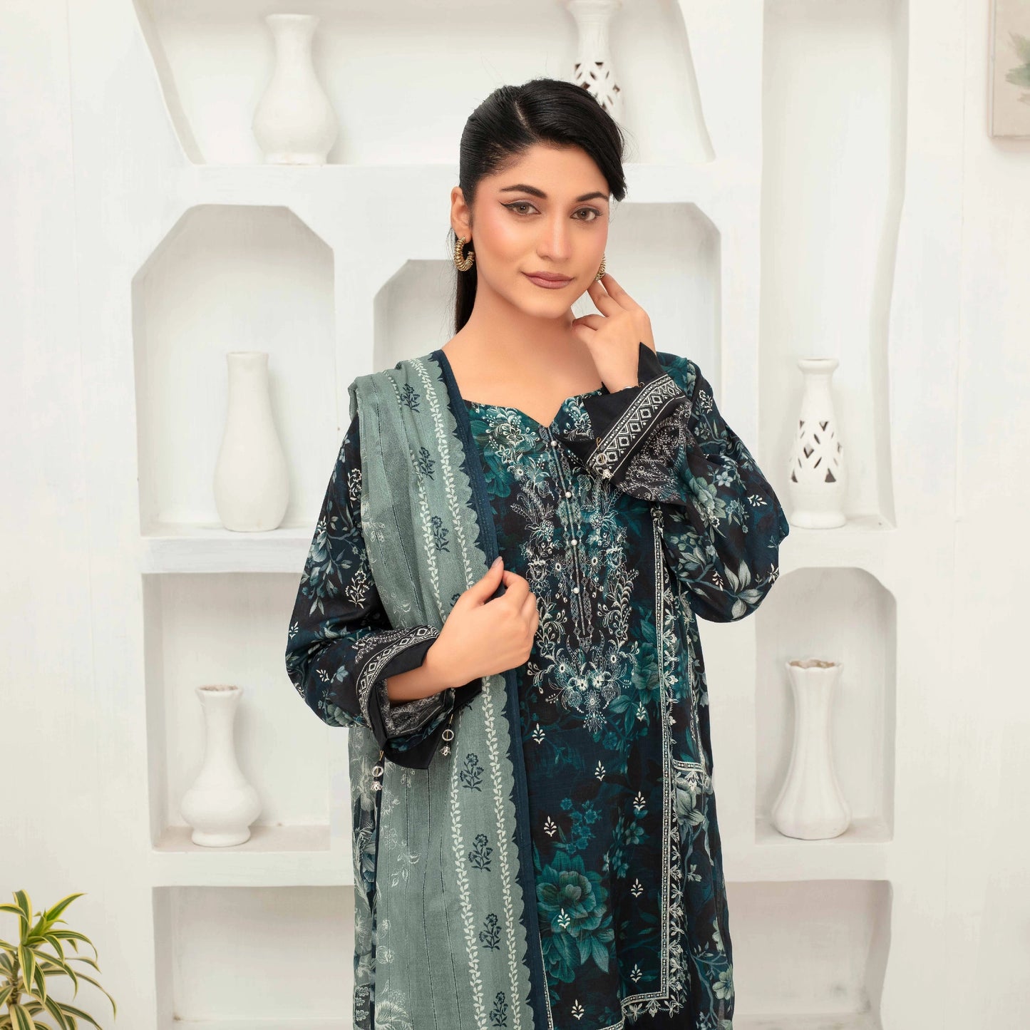 Digital Printed Lawn 3PC-ZR175