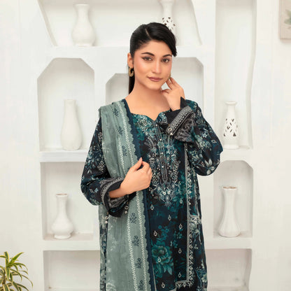Digital Printed Lawn 3PC-ZR175