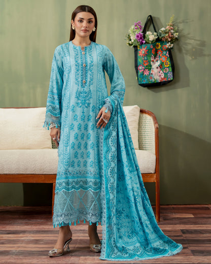 Premium Printed Lawn 3PC-ZR025