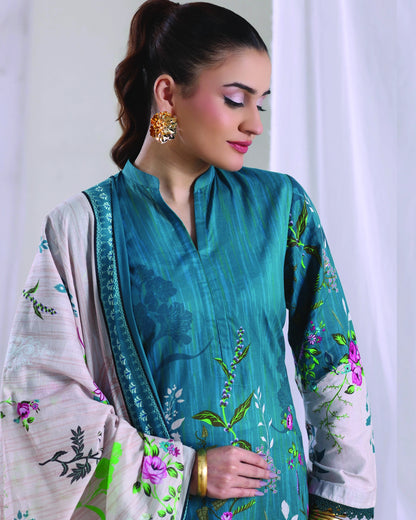 Digital Printed Lawn 3PC-ZR177