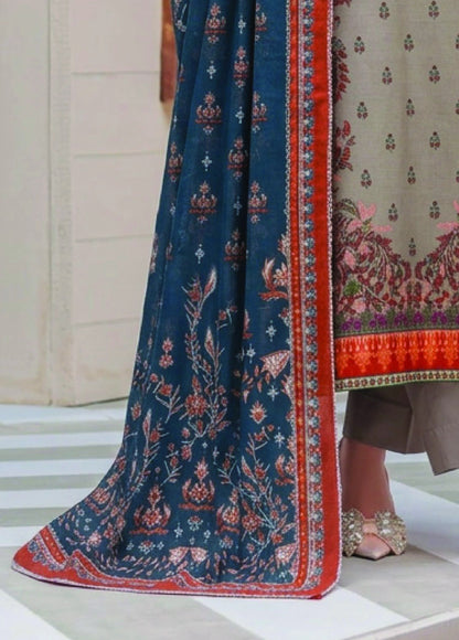 Digital Printed Lawn 3PC Suit-ZR193