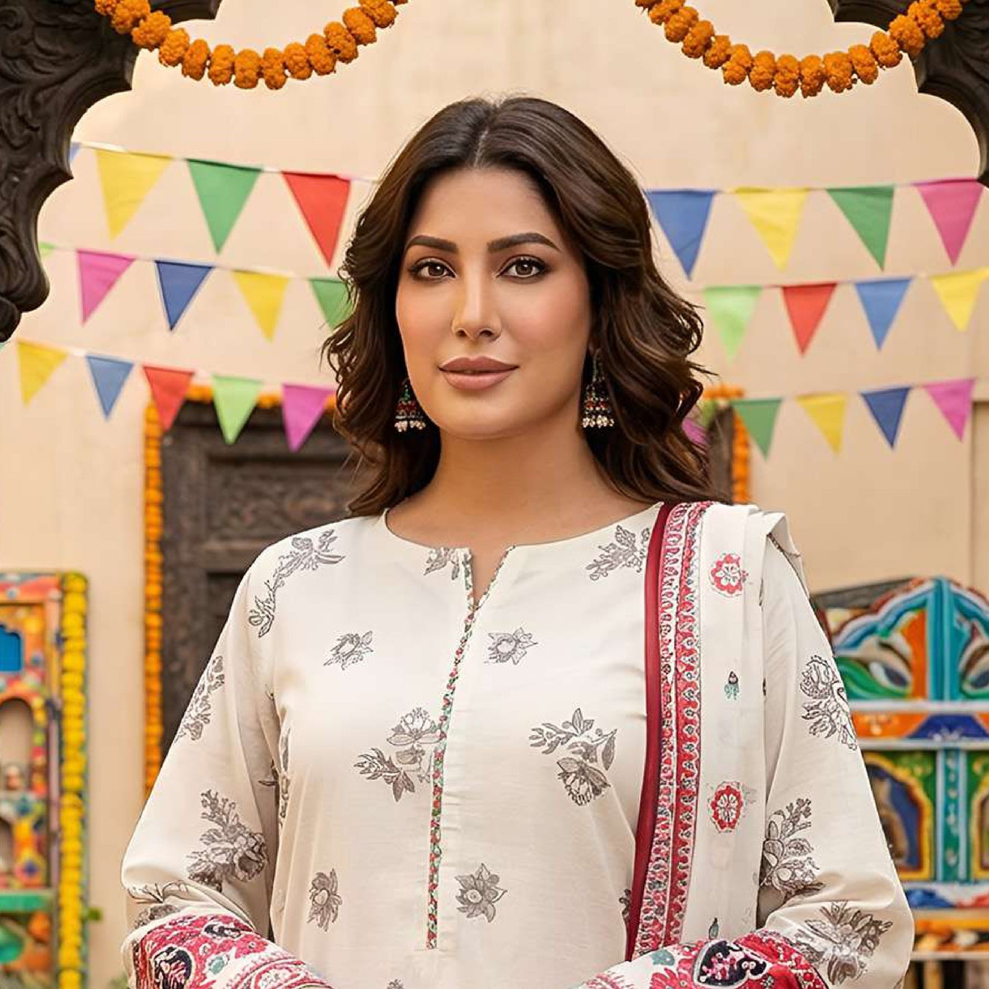 Printed Lawn 3PC-ZR049