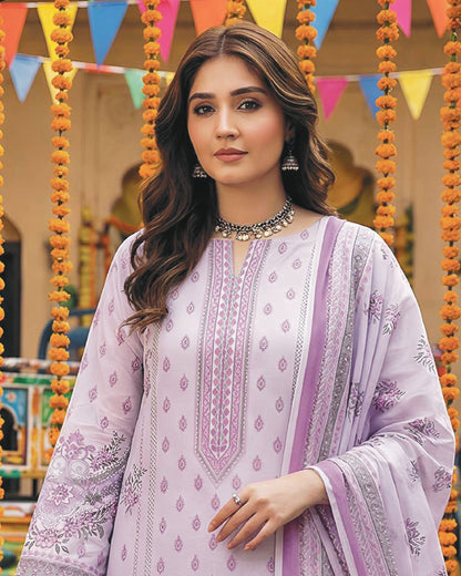 Printed Lawn 3PC-ZR052