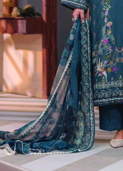 Digital Printed Lawn 3PC Suit-ZR187