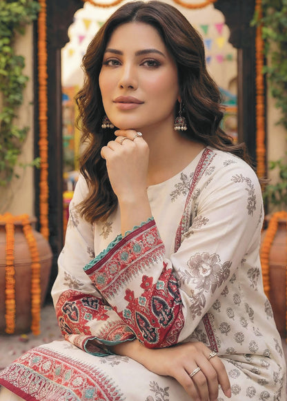 Printed Lawn 3PC-ZR049