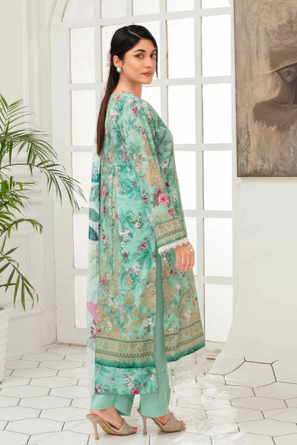 Digital Printed Lawn 3PC-ZR172