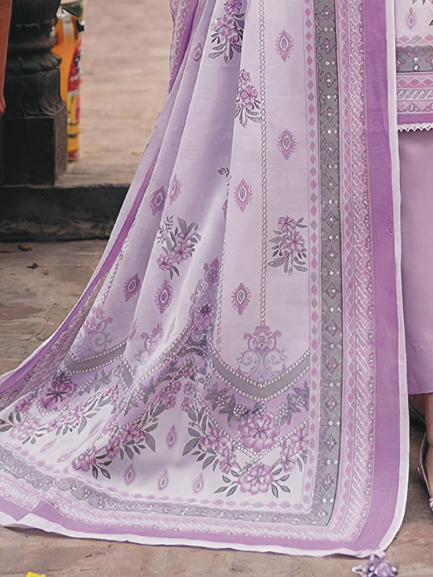 Printed Lawn 3PC-ZR052