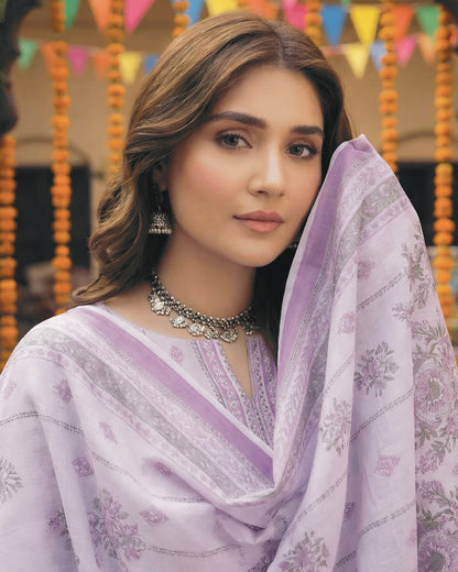Printed Lawn 3PC-ZR052