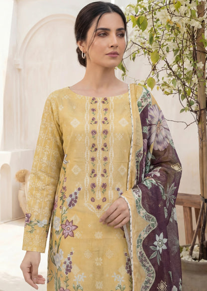Printed Lawn 3PC-ZR041