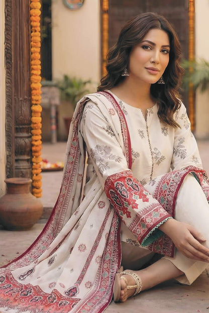 Printed Lawn 3PC-ZR049
