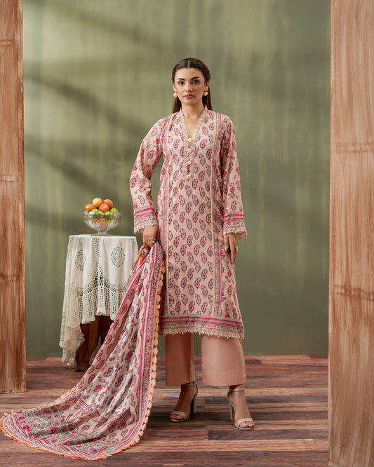 Premium Printed Lawn 3PC-ZR031