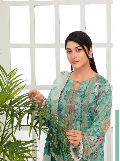 Digital Printed Lawn 3PC-ZR172