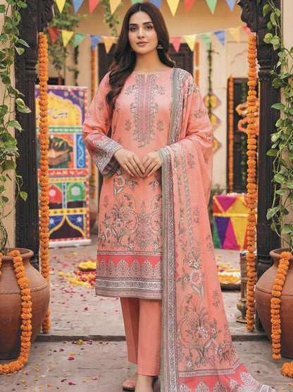 Printed Lawn 3PC-ZR051
