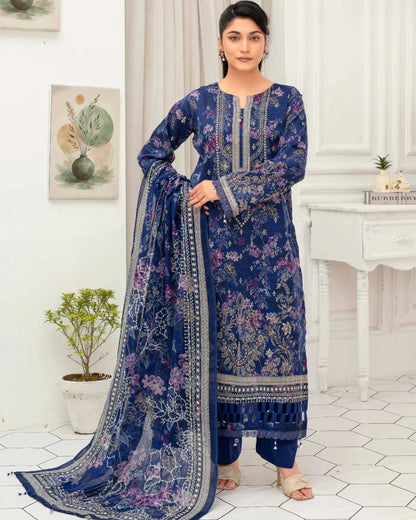 Digital Printed Lawn 3PC-ZR170