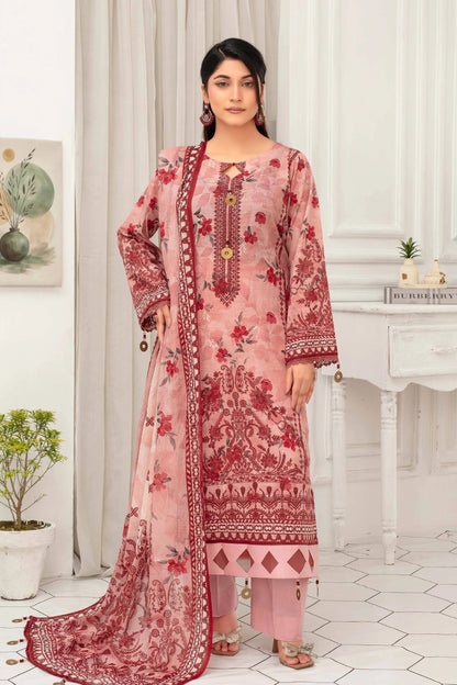 Digital Printed Lawn 3PC-ZR169
