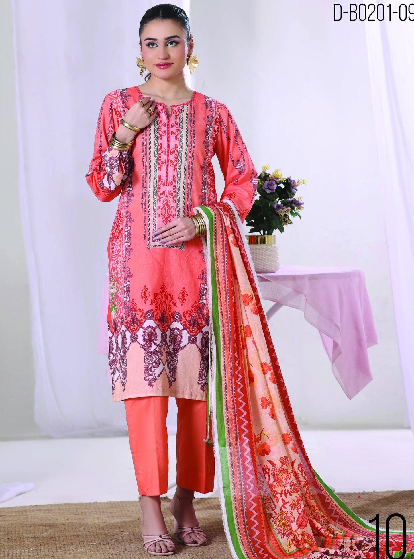 Digital Printed Lawn 3PC-ZR179