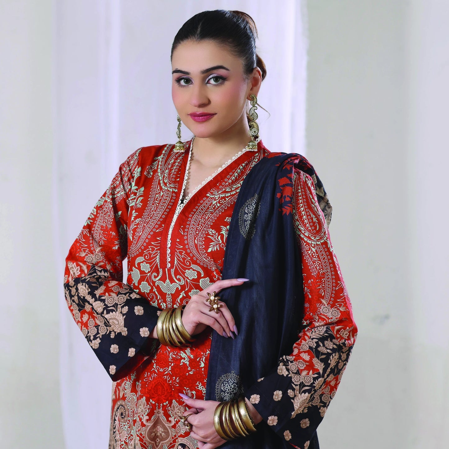 Digital Printed Lawn 3PC-ZR185