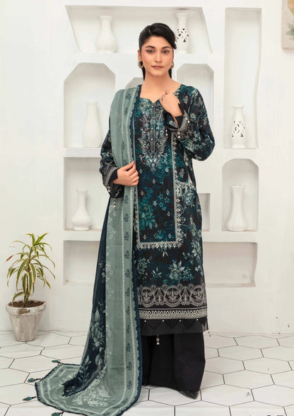 Digital Printed Lawn 3PC-ZR175