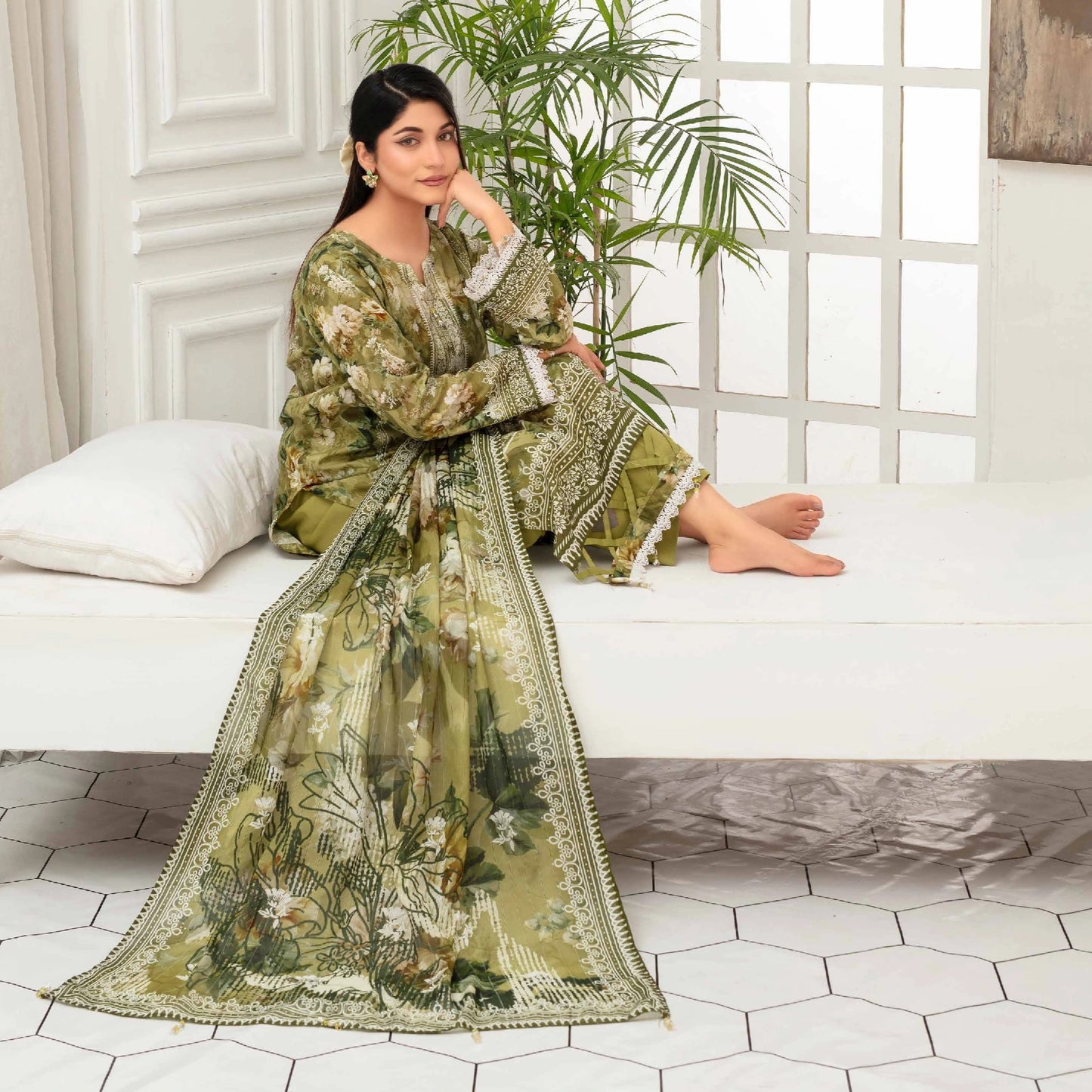 Digital Printed Lawn 3PC-ZR167
