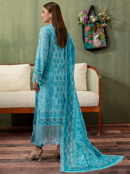 Premium Printed Lawn 3PC-ZR025