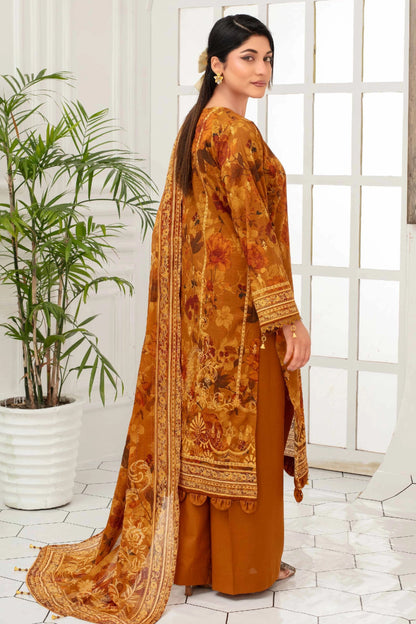 Digital Printed Lawn 3PC-ZR165