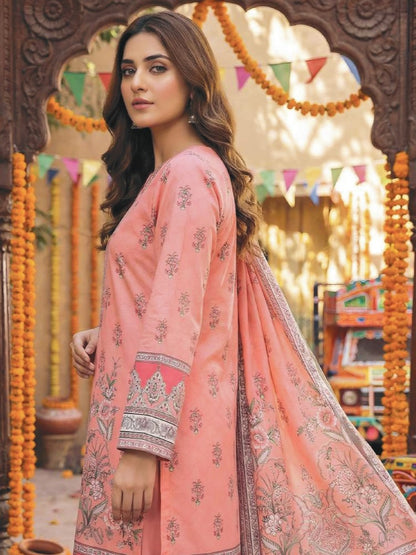Printed Lawn 3PC-ZR051